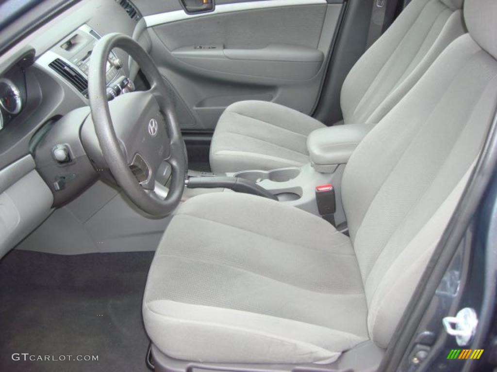 2010 Sonata GLS - Slate Blue / Gray photo #9