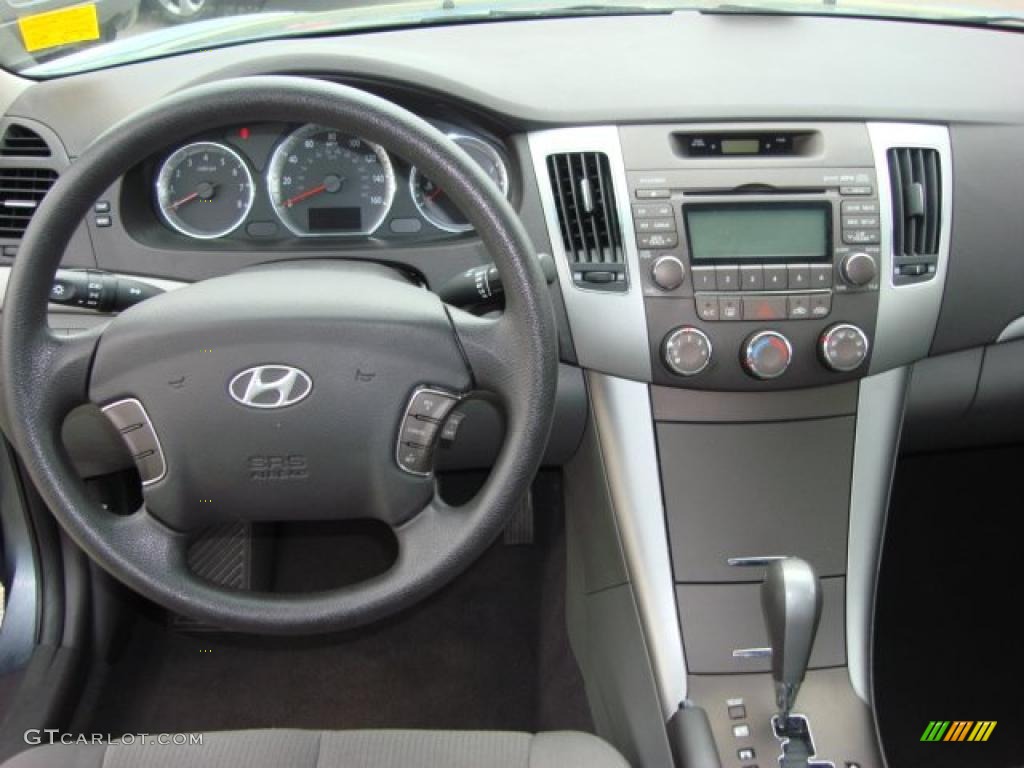 2010 Sonata GLS - Slate Blue / Gray photo #11