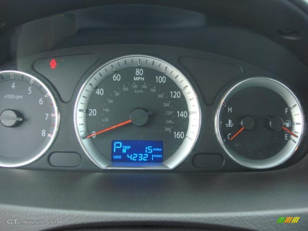 2010 Sonata GLS - Slate Blue / Gray photo #13