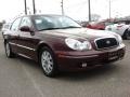 2005 Ruby Red Hyundai Sonata GLS V6  photo #7