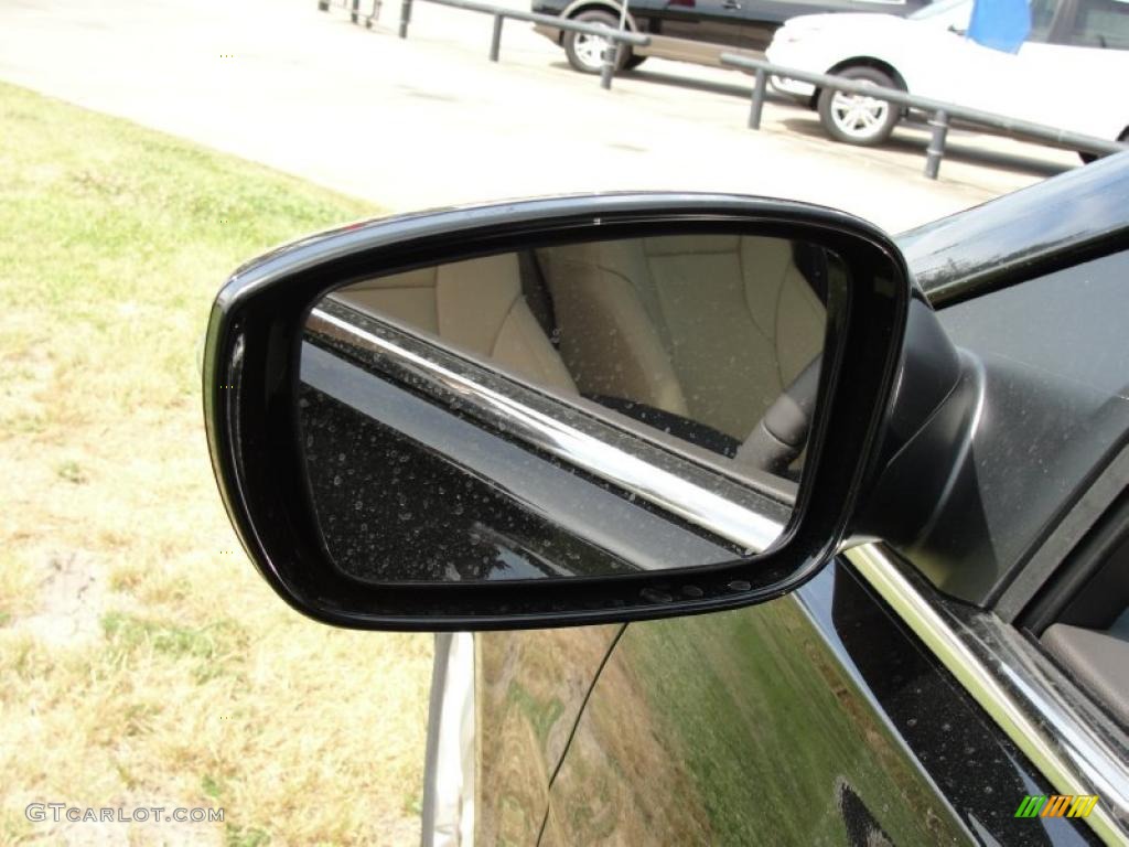 2011 Sonata Limited - Midnight Black / Camel photo #13