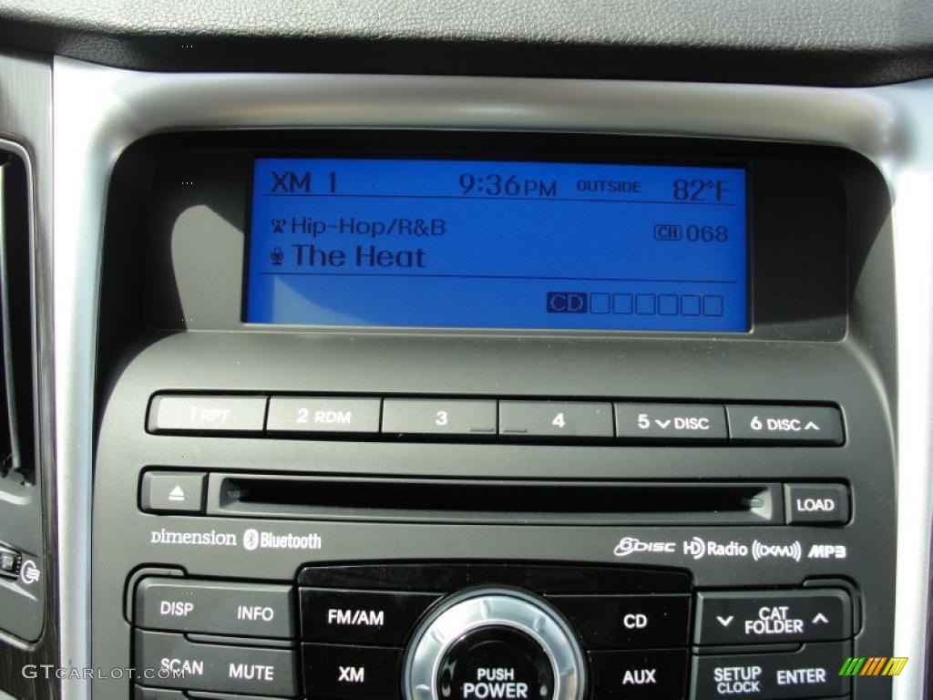 2011 Sonata Limited - Midnight Black / Camel photo #28