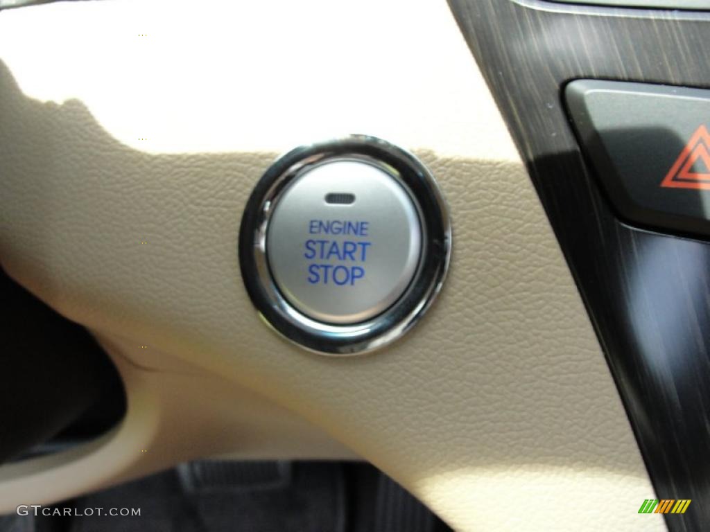 2011 Sonata Limited - Midnight Black / Camel photo #33