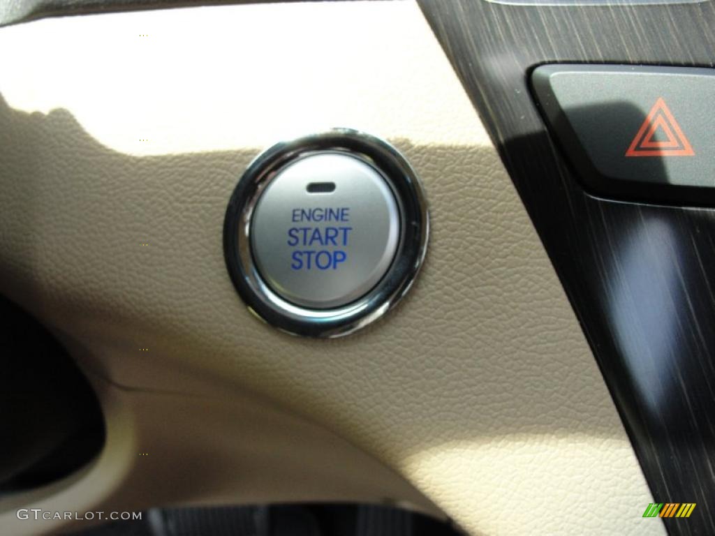 2011 Sonata Limited - Midnight Black / Camel photo #34