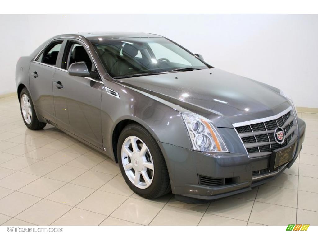 Thunder Gray Chromaflair 2008 Cadillac CTS 4 AWD Sedan Exterior Photo #48020367
