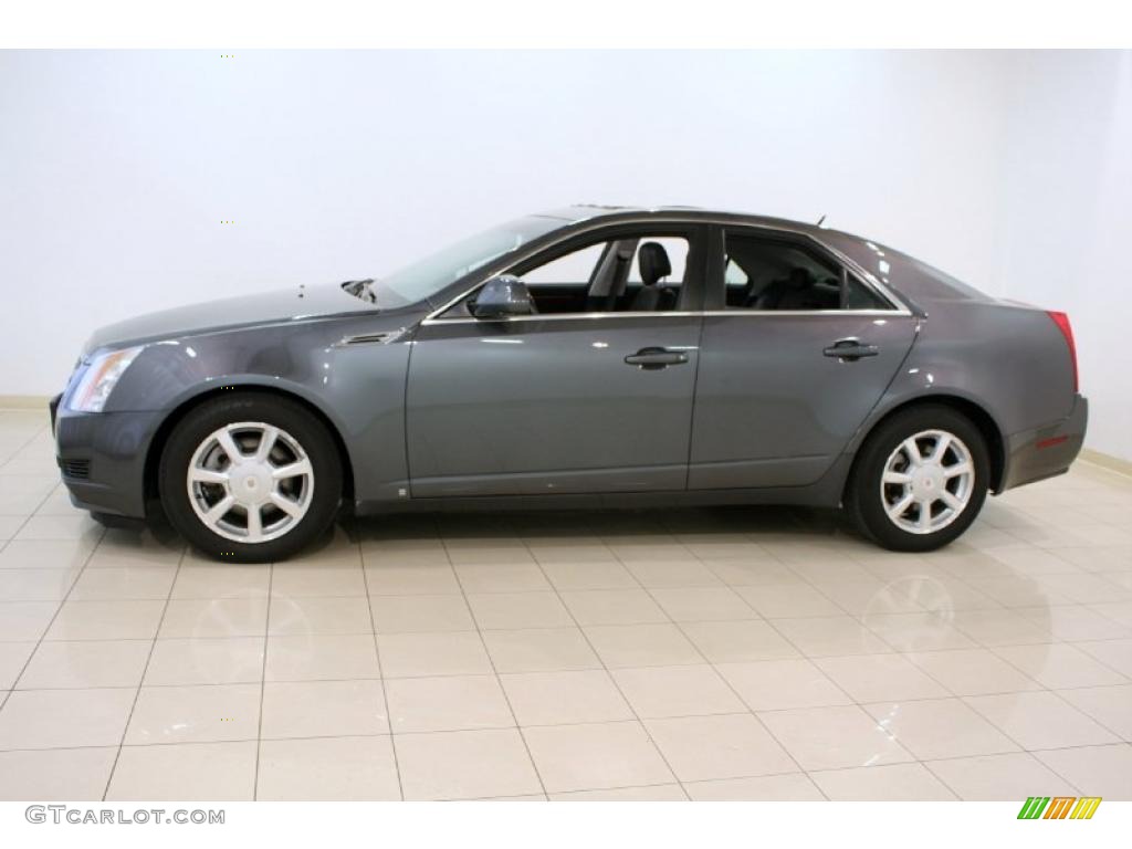 Thunder Gray Chromaflair 2008 Cadillac CTS 4 AWD Sedan Exterior Photo #48020394