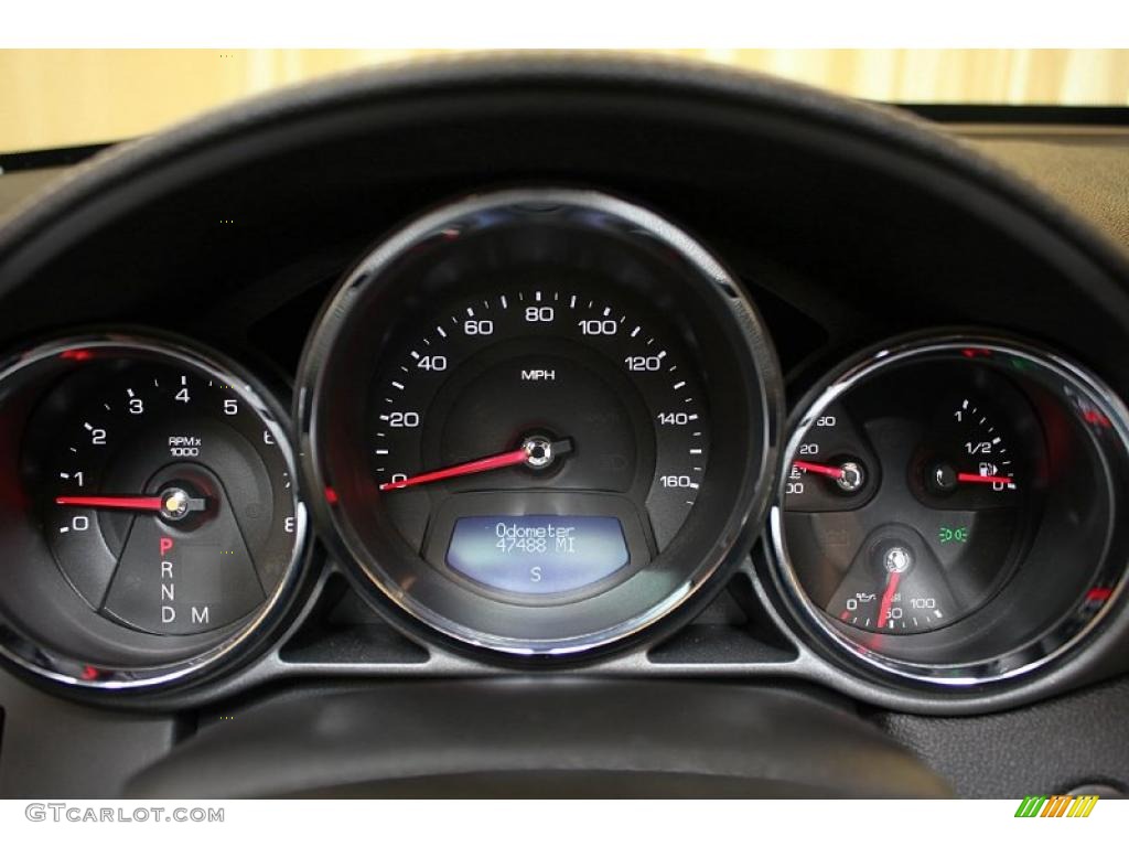 2008 Cadillac CTS 4 AWD Sedan Gauges Photo #48020471