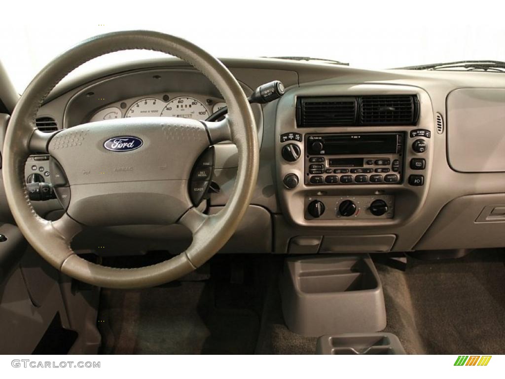 2003 Explorer Sport XLT 4x4 - True Blue Metallic / Midnight Gray photo #18