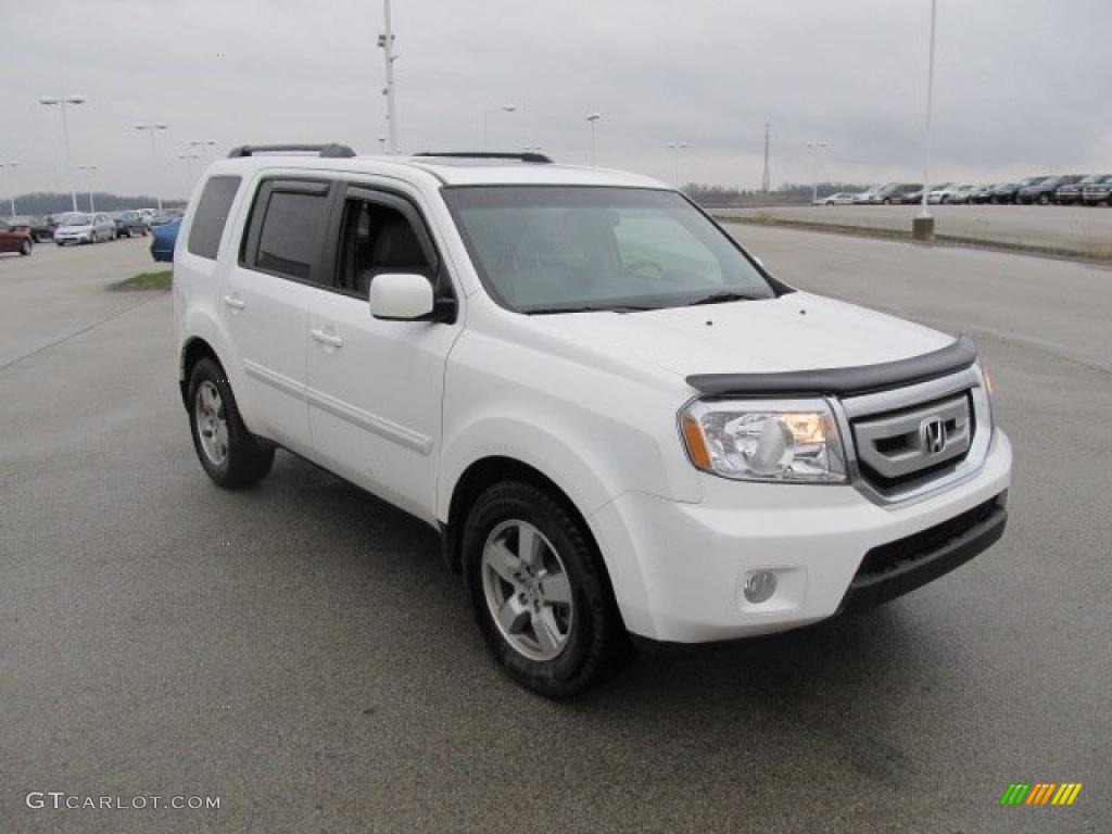 Taffeta White 2011 Honda Pilot EX-L 4WD Exterior Photo #48021495