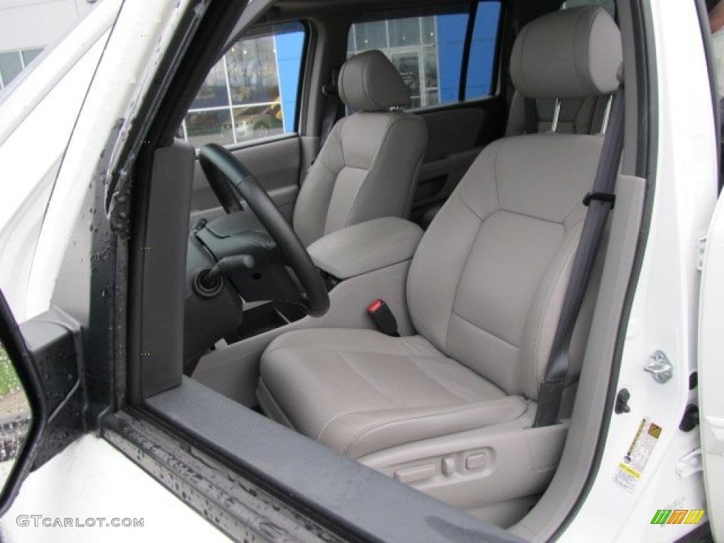 Gray Interior 2011 Honda Pilot EX-L 4WD Photo #48021519