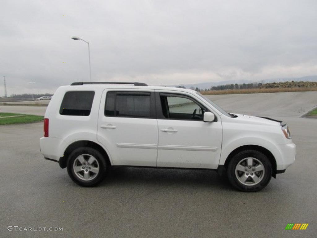 Taffeta White 2011 Honda Pilot EX-L 4WD Exterior Photo #48021561