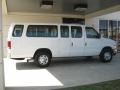 Oxford White - E Series Van E350 XLT Passenger Extended Photo No. 5