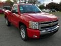 2011 Victory Red Chevrolet Silverado 1500 LT Regular Cab 4x4  photo #5