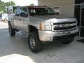 2007 Graystone Metallic Chevrolet Silverado 1500 LT Crew Cab 4x4  photo #7