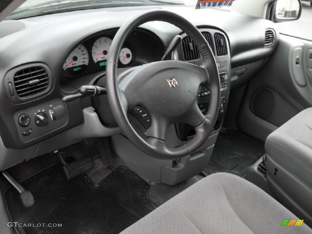 Medium Slate Gray Interior 2007 Dodge Grand Caravan SXT Photo #48023883