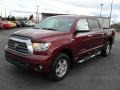 2008 Salsa Red Pearl Toyota Tundra Limited CrewMax  photo #1