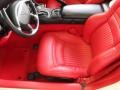  2002 Corvette Convertible Torch Red Interior