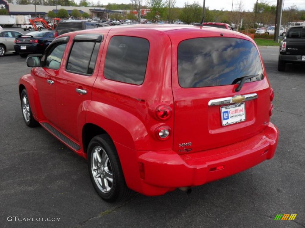 2008 HHR LT - Victory Red / Ebony Black photo #2