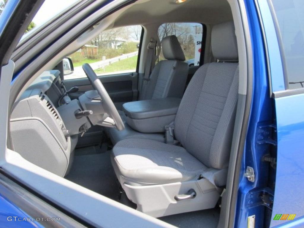 2008 Ram 1500 TRX4 Quad Cab 4x4 - Electric Blue Pearl / Medium Slate Gray photo #10