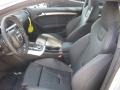 Black Silk Nappa Leather Interior Photo for 2011 Audi S5 #48028352