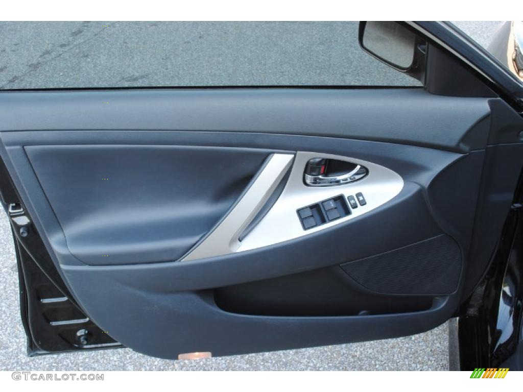 2007 Camry SE V6 - Black / Dark Charcoal photo #11