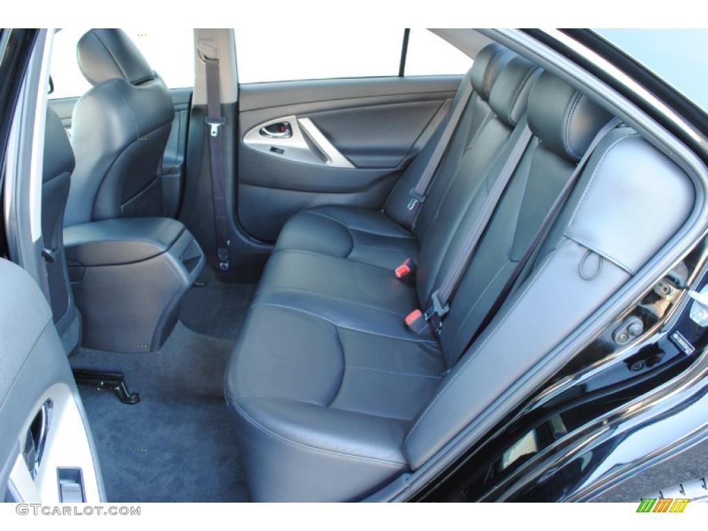 2007 Camry SE V6 - Black / Dark Charcoal photo #20