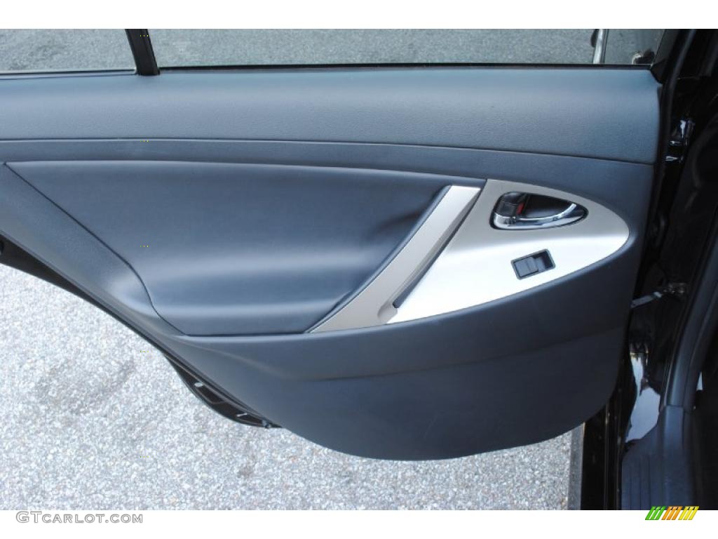 2007 Camry SE V6 - Black / Dark Charcoal photo #21