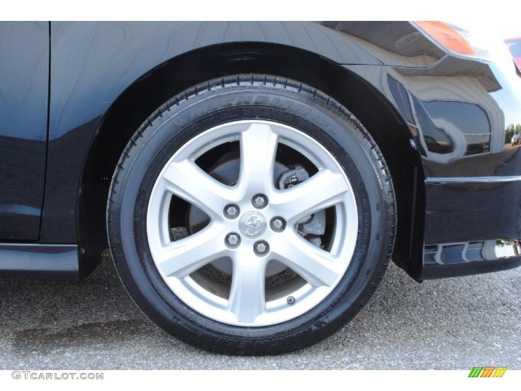 2007 Camry SE V6 - Black / Dark Charcoal photo #23