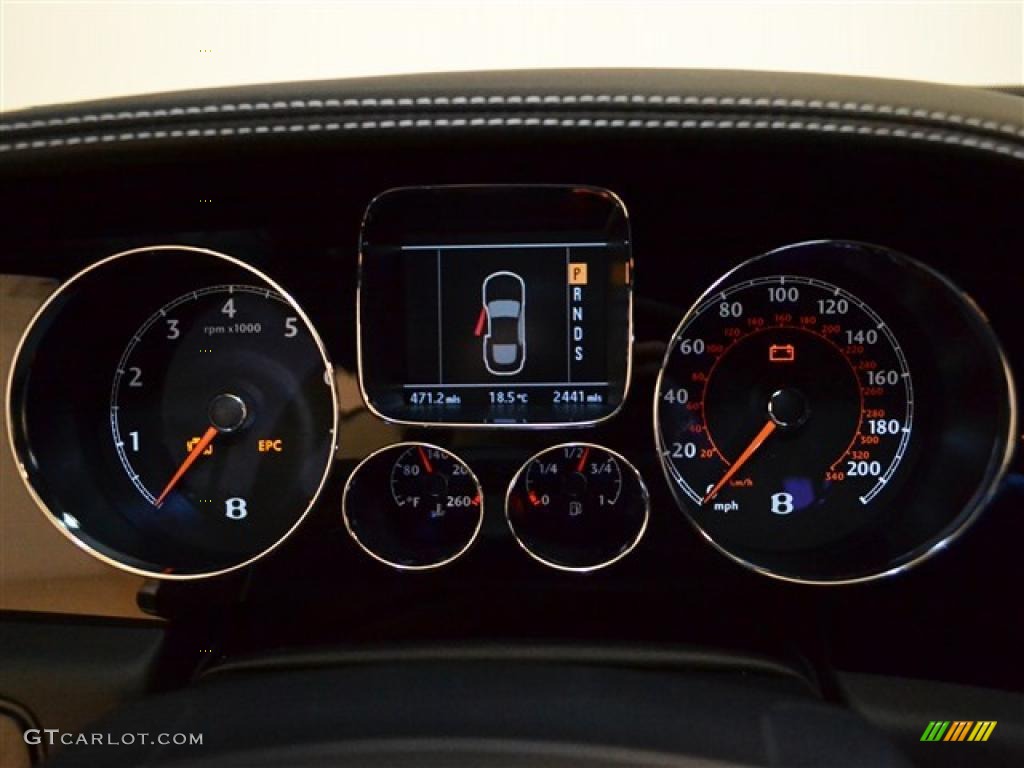 2010 Bentley Continental GT Speed Gauges Photo #48028556