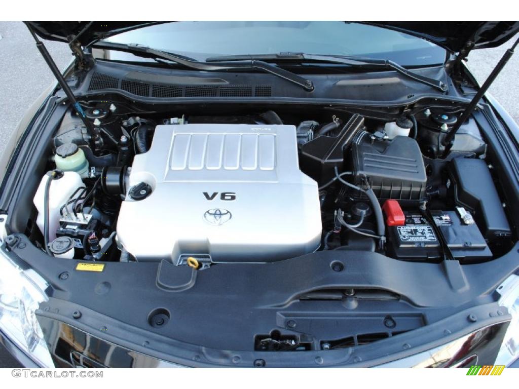 2007 Camry SE V6 - Black / Dark Charcoal photo #33