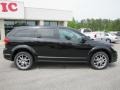 2011 Brilliant Black Crystal Pearl Dodge Journey R/T  photo #8