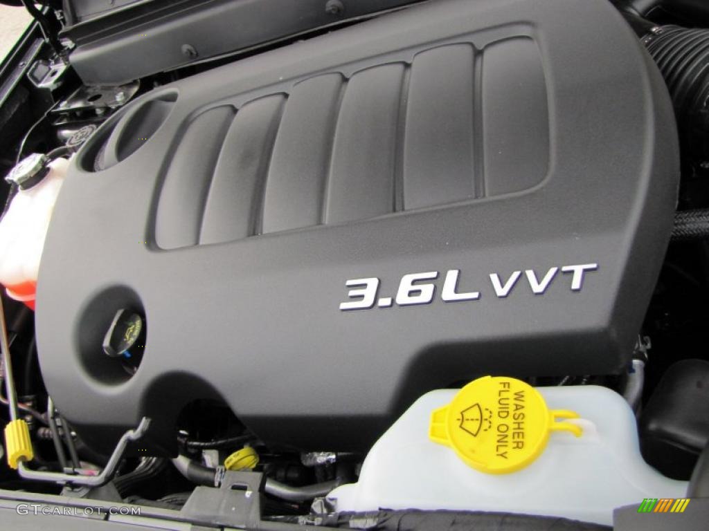 2011 Dodge Journey R/T 3.6 Liter DOHC 24-Valve VVT Pentastar V6 Engine Photo #48028892