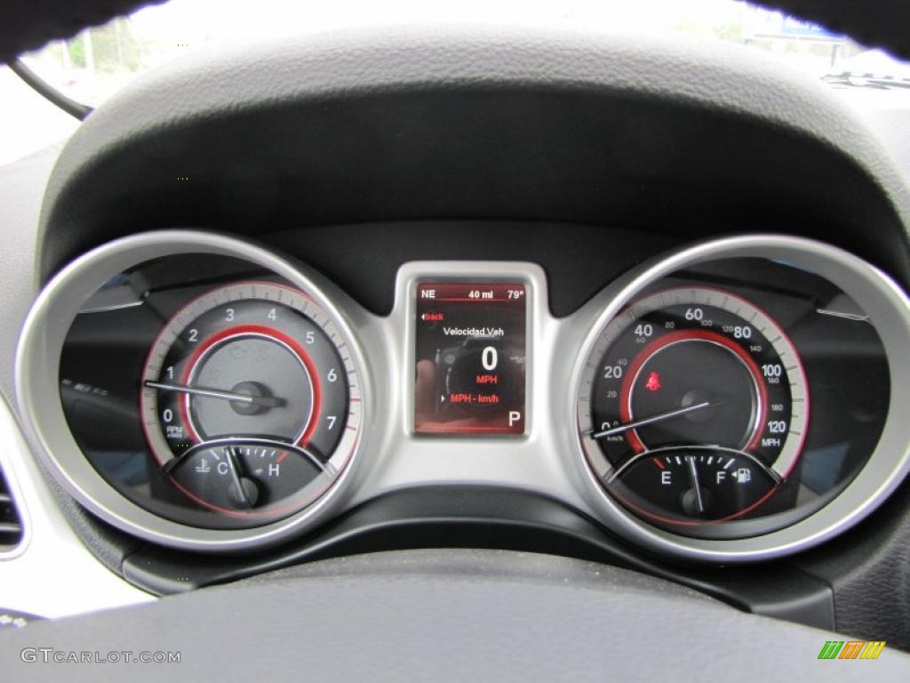 2011 Dodge Journey R/T Gauges Photo #48028910