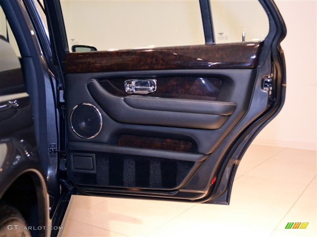 2009 Bentley Arnage T Mulliner Beluga Door Panel Photo #48029066