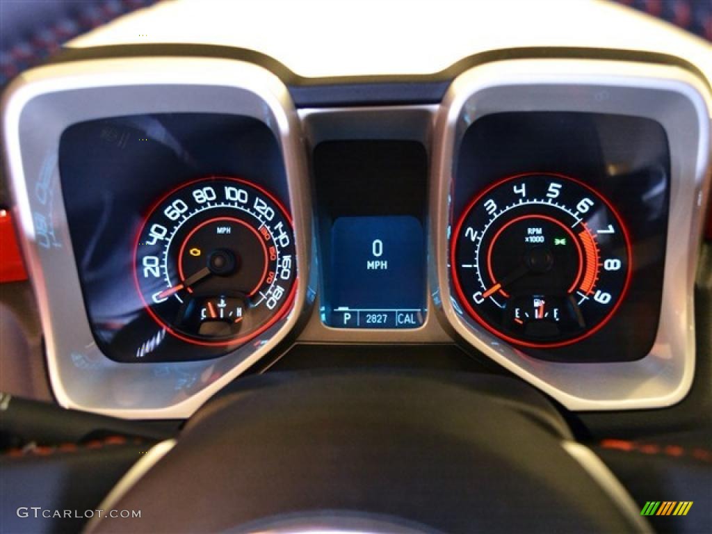 2011 Chevrolet Camaro SS/RS Coupe Gauges Photo #48029294