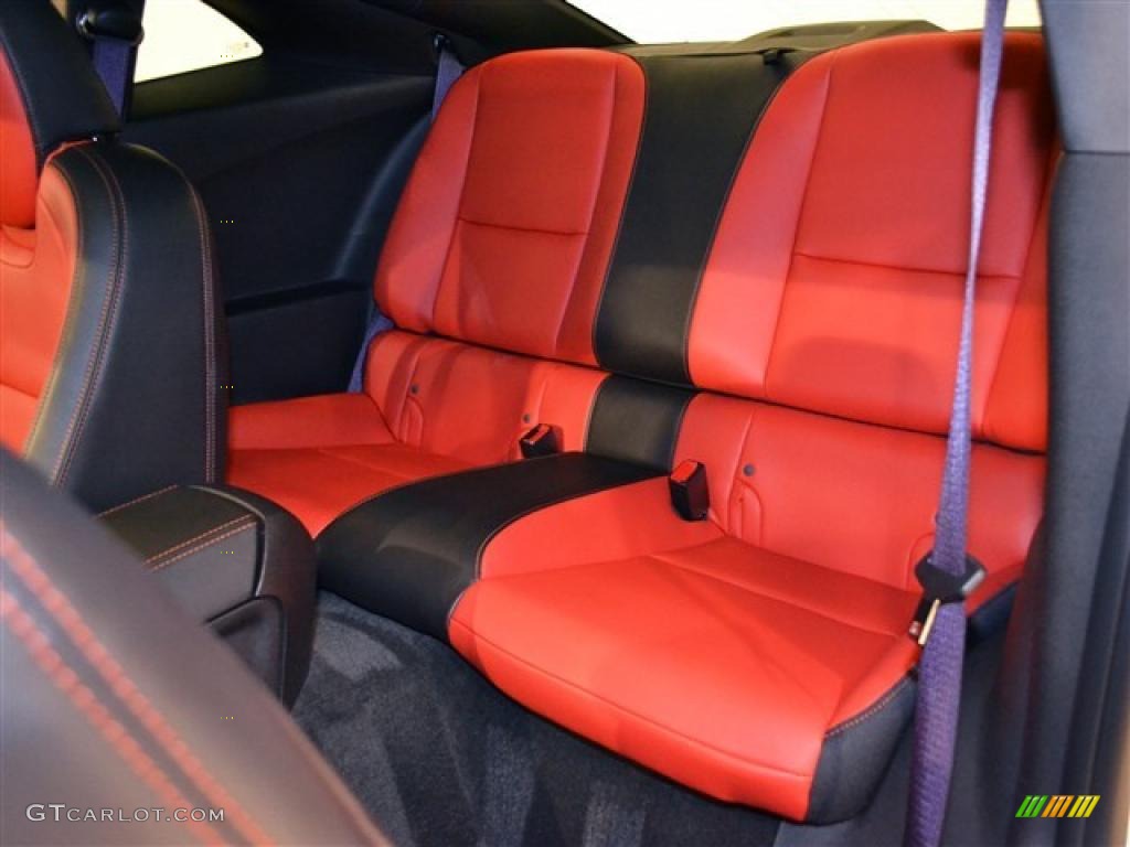 Inferno Orange/Black Interior 2011 Chevrolet Camaro SS/RS Coupe Photo #48029321