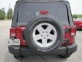 2011 Deep Cherry Red Crystal Pearl Jeep Wrangler Sport S 4x4  photo #6