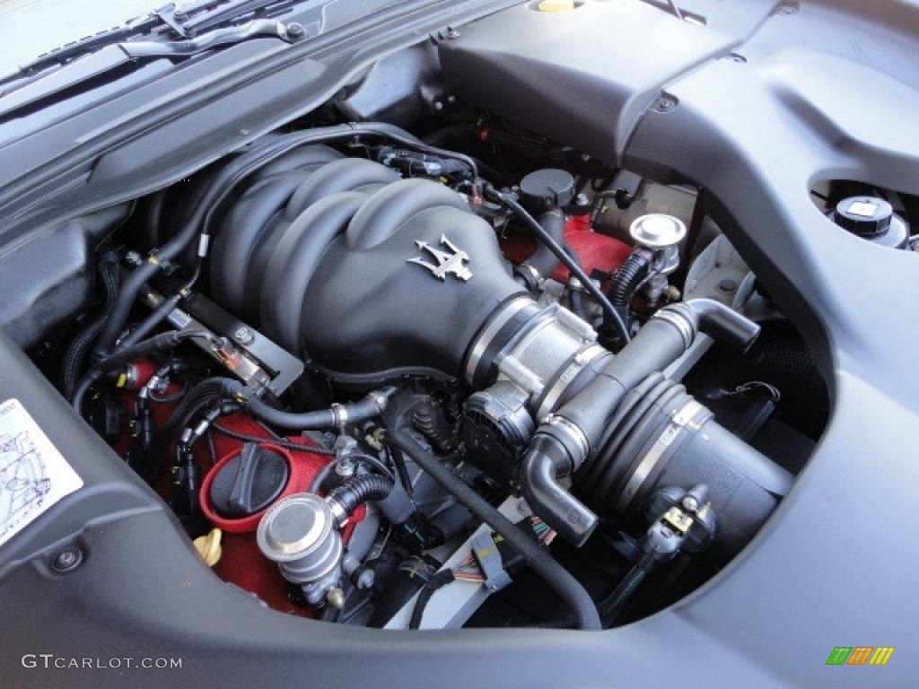 2010 Maserati GranTurismo S 4.7 Liter DOHC 32-Valve VVT V8 Engine Photo #48029642