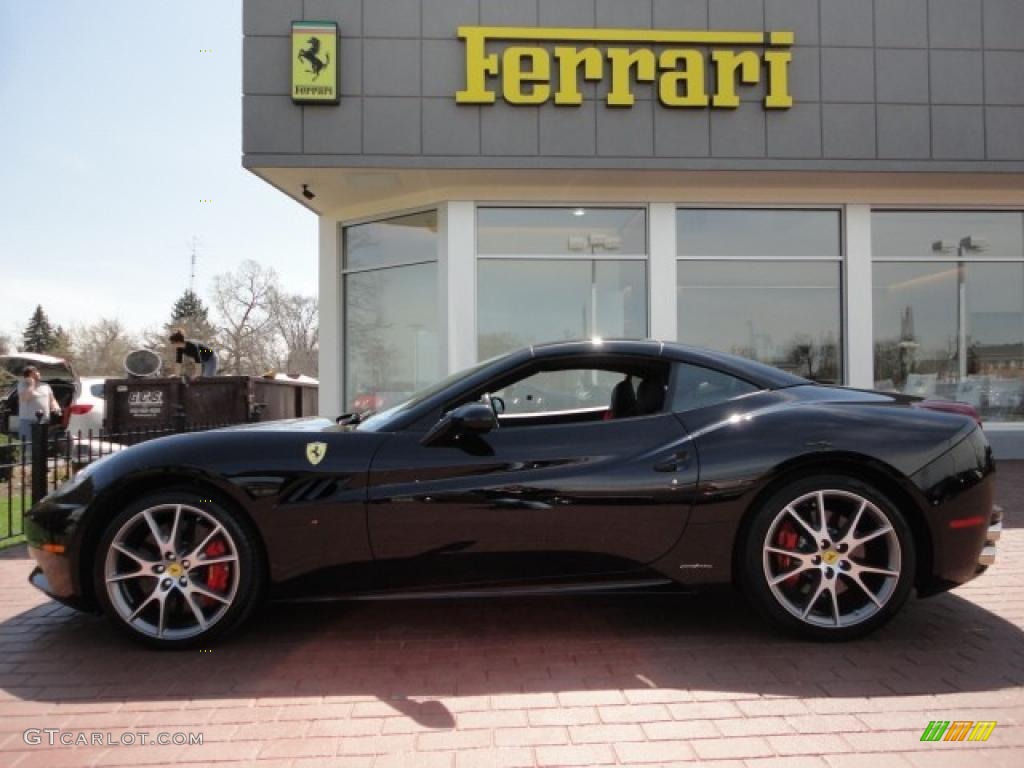 Nero (Black) 2010 Ferrari California Standard California Model Exterior Photo #48030203