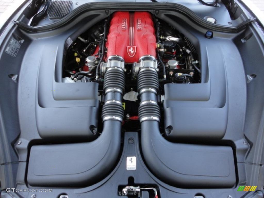 2010 Ferrari California Standard California Model 4.3 Liter DPI DOHC 32-Valve VVT V8 Engine Photo #48030248