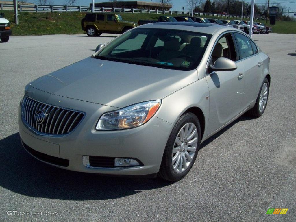 Stone Metallic 2011 Buick Regal CXL Exterior Photo #48030344