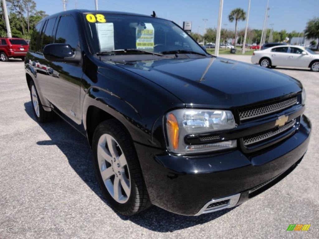 Black 2008 Chevrolet TrailBlazer SS Exterior Photo #48030347