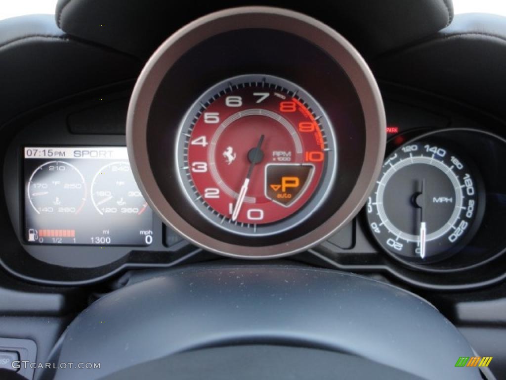 2010 Ferrari California Standard California Model Gauges Photo #48030527