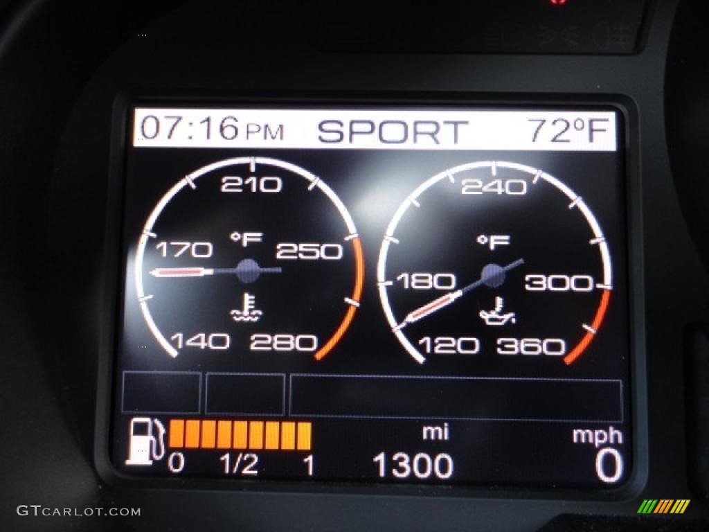 2010 Ferrari California Standard California Model Gauges Photo #48030542