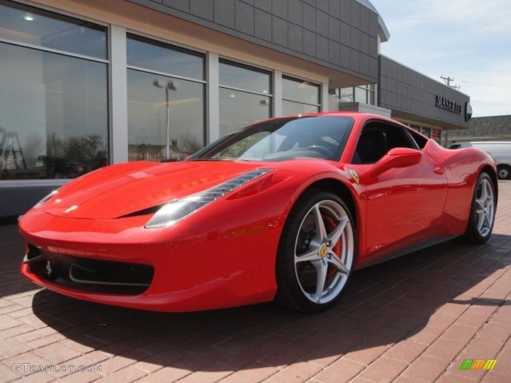 Rosso Scuderia (Red) 2010 Ferrari 458 Italia Exterior Photo #48030707