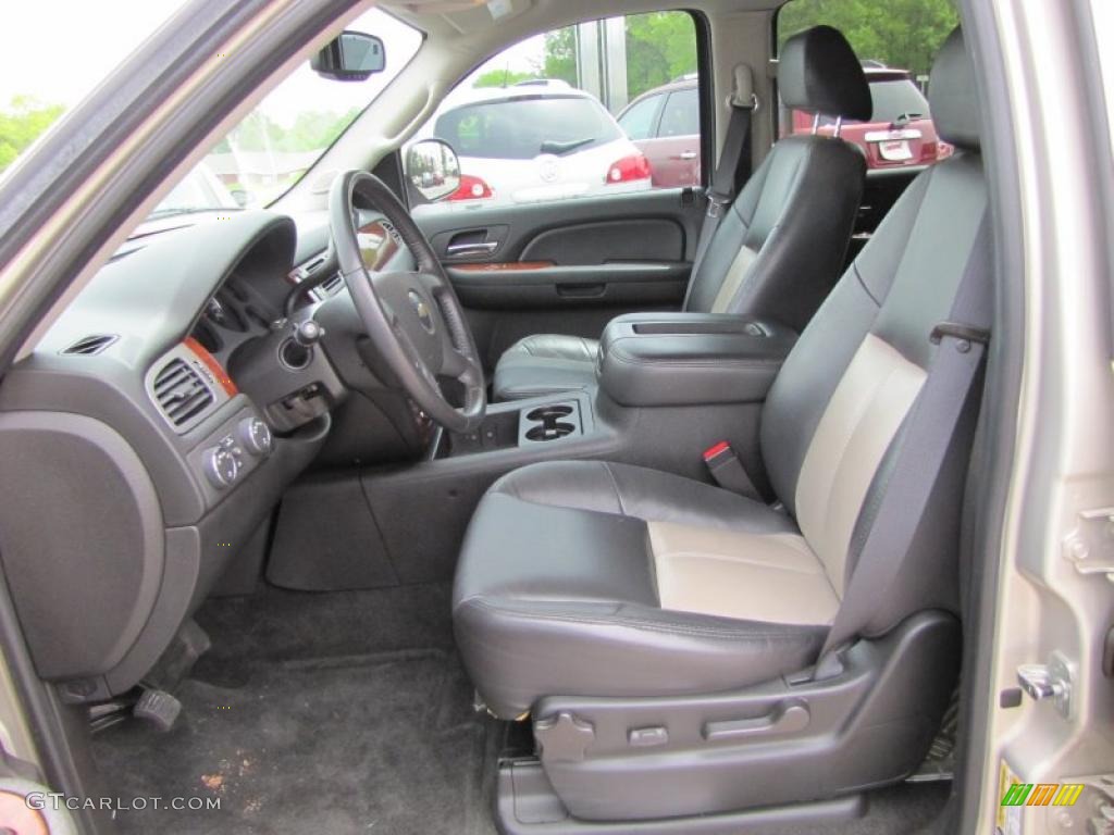 Light Cashmere/Ebony Interior 2008 Chevrolet Tahoe LT 4x4 Photo #48030737