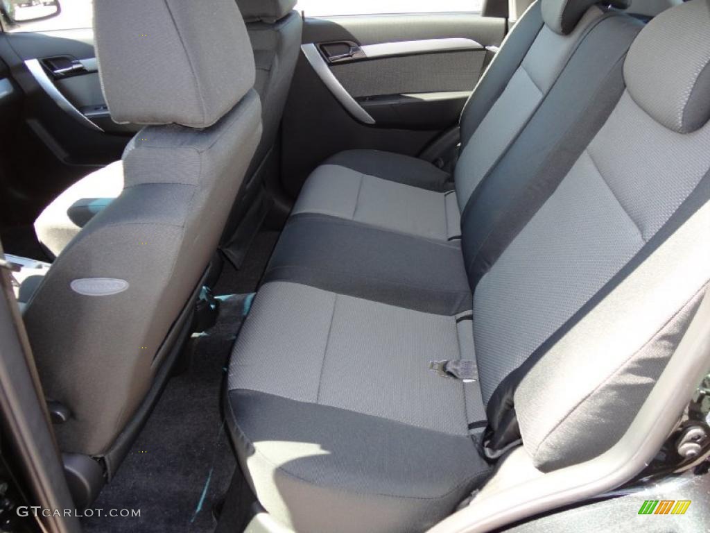 Charcoal Interior 2011 Chevrolet Aveo Aveo5 LT Photo #48030758