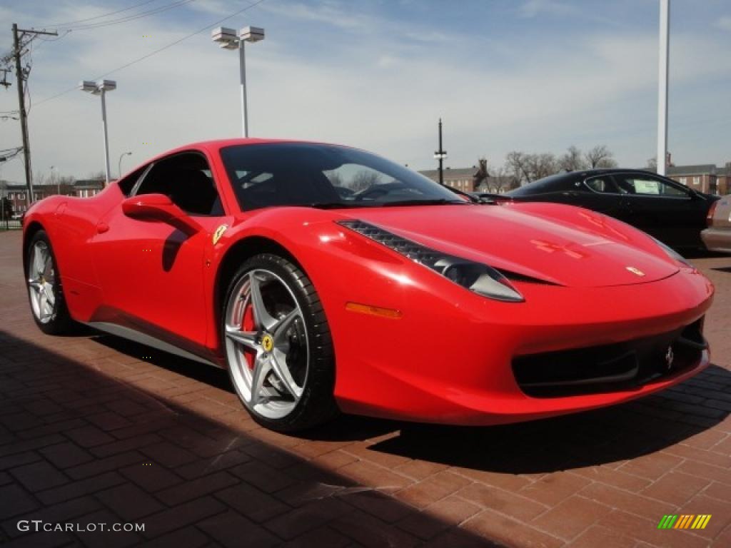 Rosso Scuderia (Red) 2010 Ferrari 458 Italia Exterior Photo #48030761