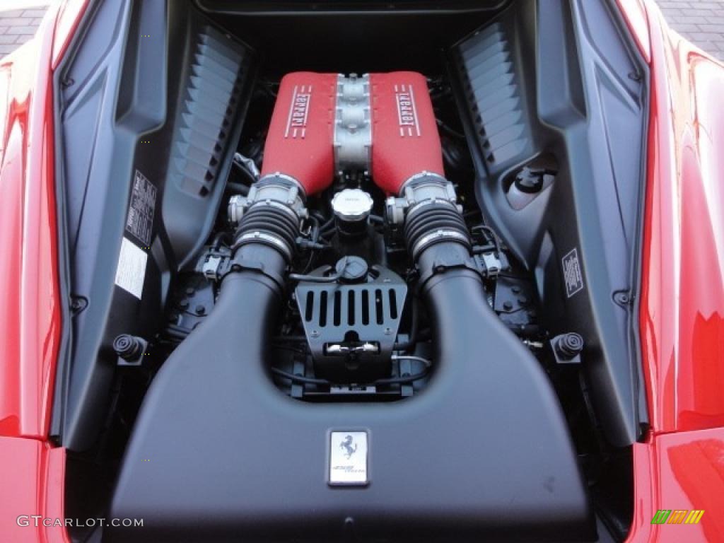2010 Ferrari 458 Italia 4.5 Liter GDI DOHC 32-Valve VVT V8 Engine Photo #48030854