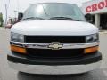 Summit White - Express LT 3500 Passenger Van Photo No. 2